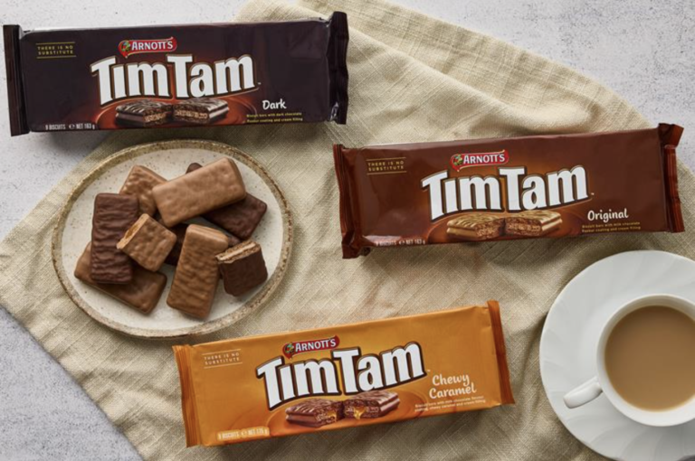 Tim Tams finally arrives in the UK