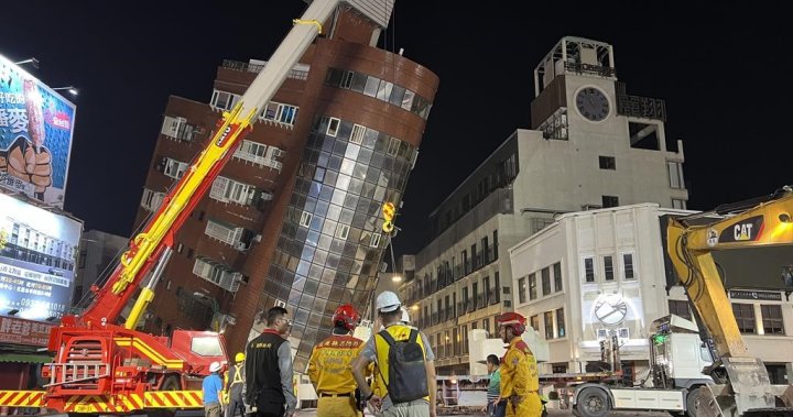 Taiwan earthquake: Number of injured tops 1,000, hotel workers remain missing – National