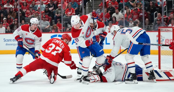 Call of the Wilde: Detroit shades Montreal Canadiens in OT as Habs’ season nears end – Montreal